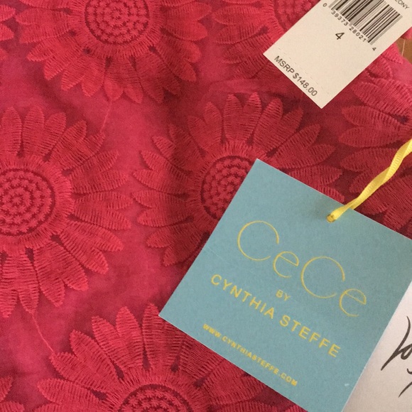 NWT Cece Arlington Floral Burst Shift Dress - Picture 5 of 7